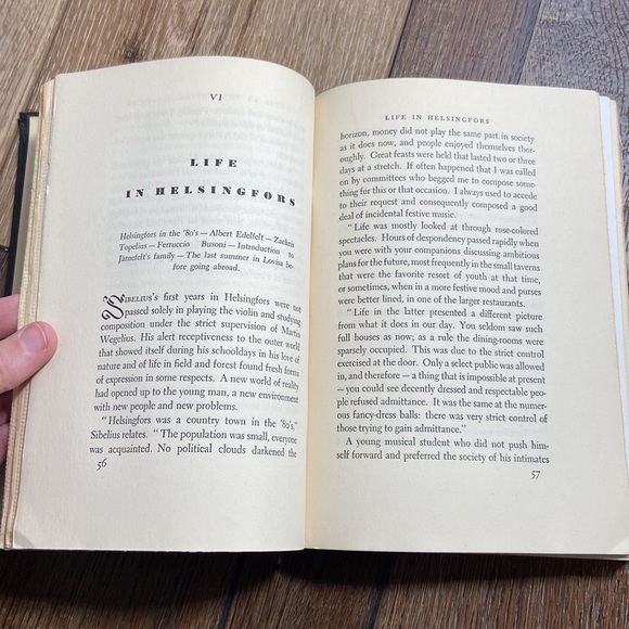 Jean Sibelius His Life and Personality by Karl Ekman Hard Cover Vintage Book - Picture 9 of 16